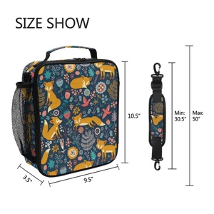 Custom Logo Thermal Insulated Picnic Lunch Bag Reusable Tote Cooler Bag for Kids - Product Image 5