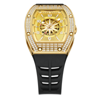 Montre mécanique unique et originale, nouvelles détails distinctifs, matériaux de haute qualité, miroir anti-rayures, montre mécanique élégante et tendance