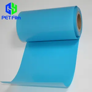 GY yüksek satış elektrik yalıtımı sütlü beyaz rulo Mylar Polyester PET Film metalize polyester film ile