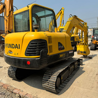 Excavatrices Hyundai 60-7 d'occasion, matériel de construction d'occasion, excavatrice sur chenilles Hyundai 60-7, excavatrice Hyundai 60 d'occasion à vendre