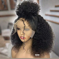 Perruques Lace Front Courtes Bouclées Bob, 10 Pouces, Volumineuses et Naturelles, Meilleures Ventes en Gros, Populaires en Afrique, au Brésil, au Vietnam et en Inde