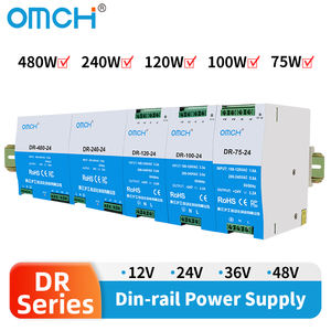 Блок питания серии OMCH <span class=keywords><strong>DR</strong></span>-120 DIN-Rail переменного тока 5 В 12 В 24 В 36 В 48 В настраиваемый промышленный импульсный источник питания SMPS - Product Image 3