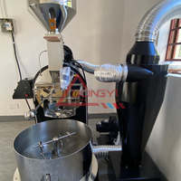 Tostador de Café Clásico Dongyi 3KG 6KG, Máquina Comercial de Tostado con Calentamiento a Gas y Eléctrico, Software Artesanal para Cafeterías
