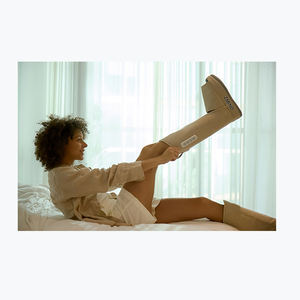 أحذية ضغط الهواء اللاسلكية مع جهاز ضغط 5 أكياس هوائية أحذية ضغط مدلك موجة الهواء التفاف الضغط مدلك الأحذية - Product Image 3