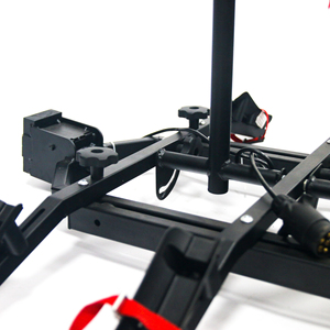 Portabicicletas Universal OEM para la Mayoría de los Vehículos, Soporte para Bicicletas con <span class=keywords><strong>Bola</strong></span> de <span class=keywords><strong>Remolque</strong></span> para 3 Bicicletas - Product Image 5