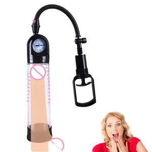 Pompe à pénis manuelle transparente pour hommes, jouet sexuel sous vide, sensation réaliste, étanche et écologique – Offre Spéciale - Product Image 1
