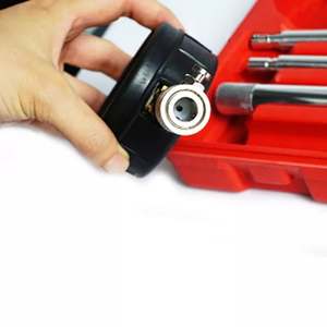 ชุดทดสอบแรงดันกระบอกสูบเครื่องยนต์ 8 ชิ้น ชุดทดสอบแรงดันกระบอกสูบรถยนต์ เกจวัดแรงดันกระบอกสูบ ชุดทดสอบการรั่วไหลของกระบอกสูบสำหรับเครื่องยนต์เบนซิน - Product Image 6