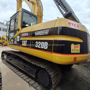 รถขุดไฮดรอลิกแบบตีนตะขาบ 320B ผลิตในญี่ปุ่น ใช้แล้ว สำหรับเครื่องยนต์ 100 กิโลวัตต์ ความจุถัง 1 ลูกบาศก์เมตร สภาพสมบูรณ์ แข็งแรง - Product Image 3