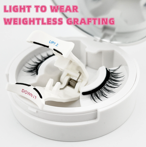Aesphylash Handmade Soft Magnetic <b>Eyelashes</b> Kit Easy Use No Glue Reusable Natural Wholesale Logo C Curl 6 <b>Magnets</b> 0.07MM - Product Image 3
