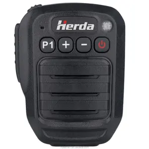 Herda HB980 Remote Speaker Microfone Sem Fio Com Rádio Zello Microfones Para Smartphone Solução Zello Poc e Walkie-talkie