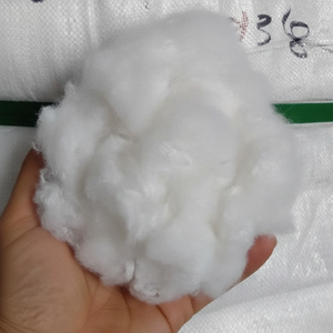 Vikohasan - Fibra Sintética de Poliéster 100%, Grado 6D, Color Blanco Sólido, Fibra Reciclada GRS, Relleno de Primera Calidad del Fabricante - Product Image 1