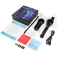 Hundetraining Anti-Bell-Halsband 2-in-1 Wasserdicht Wiederaufladbar mit Piepton Vibration Ohne Schock Sicher für Alle Hundegrößen und Rassen