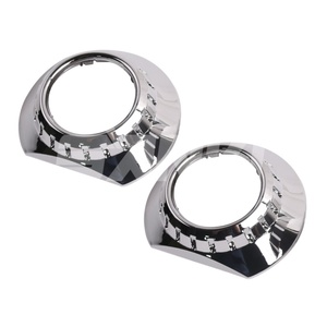 Sanvi Car Fitting 3.0 Inch Shrouds Cover Projector Lens <b>Auto</b> <b>Lighting</b> <b>System</b> Car Headlight Housing - Product Image 1