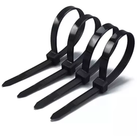 Attaches de câbles automobiles en stock, attaches de câbles ETFE PLT2S PLT2S-C702Y 100/200/300mm, attaches de câbles industrielles résistantes à la chaleur