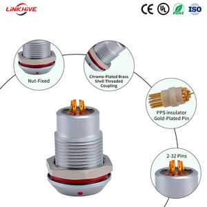 Connecteurs auto-bloquants Push-Pull à contact plaqué or série K 0K-4K, conception OEM FGG FHG EGG ENG EHG PHG PKG HEG HGG, fiche et prise - Product Image 4