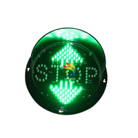 Tube lumineux LED rond vert IP65 pour lavage de voitures, atelier 4S, lampe indicatrice de direction, signal de sécurité pour garage automobile