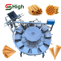Machine professionnelle pour la fabrication de cornets et gaufres à glace