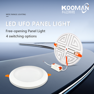 <span class=keywords><strong>KOOMAN</strong></span> Commercial 10W 16W 24W 36W Panneau LED rond pour plafonnier Ultra mince en aluminium encastré UFO Panneau lumineux - Product Image 2