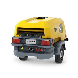 เครื่องอัดอากาศเคลื่อนที่แบบดีเซล Atlas Copco รุ่น XAS88 ของแท้จากโรงงาน พร้อมเครื่องยนต์ Kubota กำลัง 33.6 กิโลวัตต์ และพร้อมหัวเจาะ - Product Image 1