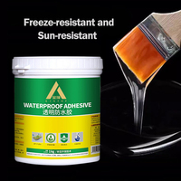 Scellant en caoutchouc de silicone transparent polyuréthane polyurée matériau clair revêtement de colle étanche pour carrelage de bâtiment extérieur