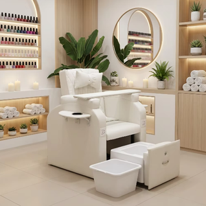 Meubles de salon de beauté modernes multifonctionnels, spa pour les pieds, massage des pieds, spa pour les pieds, chaise de manucure et de pédicure pour salon de beauté - Product Image 1