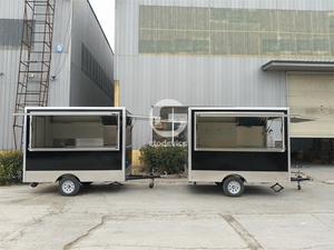 Chariot de nourriture mobile d'extérieur certifié DOT Remorque alimentaire remorquable standard avec équipement de cuisine - Product Image 4