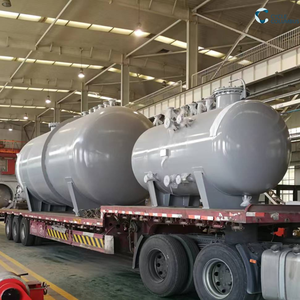 Aanpasbare, op skid gemonteerde roestvrijstalen drukvaten opslagtank, capaciteit 500L-10000L, corrosiebestendig, verplaatsbaar ontwerp - Product Image 3