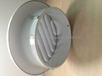 Grille d'aération industrielle moderne en aluminium - Grille de ventilation HVAC, diffuseur d'air blanc certifié ISO9001 pour atelier