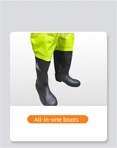 Traje de Protección Antiestático, Transpirable y Hermético, Material de PVC y PE, Impermeable y Resistente a Químicos - Product Image 5