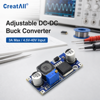 CA-2596 3A 4.5-40V Convertisseur DC-DC abaisseur réglable avec affichage voltmètre LED pour projet DIY OEM