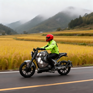 Motocicleta Eléctrica Roywell con Certificación EEC, 11000W, 130km/h, 96V, Alta Velocidad, para Adultos, Fabricante NCM, Batería de Litio - Product Image 2