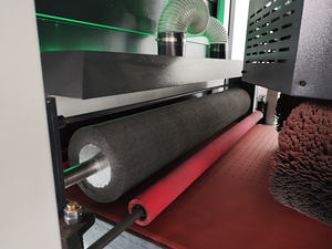 Mesin Deburring otomatis, mesin pemoles datar logam gambar kawat baja tahan karat, mesin penghilang karat - Product Image 4