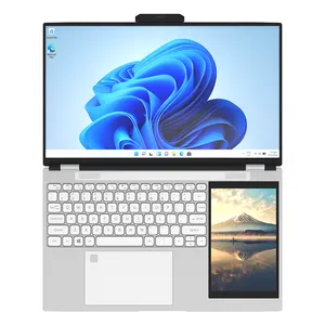 ゲーミングPC卸売OEM安い液晶画面15.6インチフルHDタッチダブルノートブックコンピュータデュアルスクリーンパーソナルおよび家庭用ラップトップ