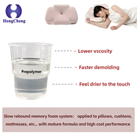 Composants de moulage à haut rendement HongCheng pour appuie-tête de voiture, bon rebond, isocyanate + polyéther polyol 100%