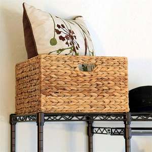 <strong>Basket</strong> to Assemble <strong>Kits</strong> for Gift African Hand Woven Portable Plastic Pet High Quality Wood Chip Durable Bamboo <strong>Hamper</strong> With Lid - Product Image 3