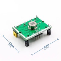 Módulo de Sensor Infrarrojo PIR HC-SR501, Detector de Movimiento Humano Óptico para Raspberry Pi