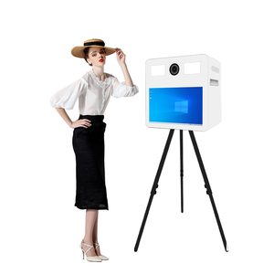 Ánh sáng sao kỷ lục SLR-215 <span class=keywords><strong>DSLR</strong></span> ma thuật gương gian hàng phần mềm máy ảnh Điện thoại thông minh in ngay lập tức 21.5 "Màn hình cảm ứng Photo Booth - Product Image 1