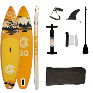 Planche à pagaie électrique portable personnalisée pour débutants sup planche à pagaie gonflable avec anneaux en D - Product Image 1