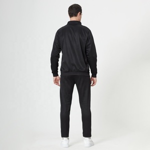 <span class=keywords><strong>Set</strong></span> di felpe con colletto rialzato autunnale con tasche <span class=keywords><strong>e</strong></span> <span class=keywords><strong>Set</strong></span> da Jogging con Zip per uomo Body Fit Casual a maniche lunghe - Product Image 2