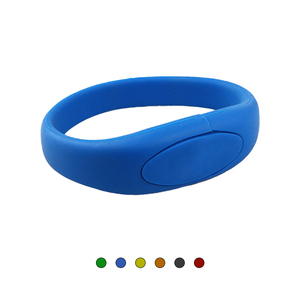 Vòng đeo tay USB <span class=keywords><strong>Flash</strong></span> Ổ Đĩa Bút đầy màu sắc mềm Silicone xách tay thời trang vòng dây đeo cổ tay Bộ nhớ <span class=keywords><strong>flash</strong></span> cho quà tặng - Product Image 1