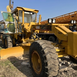 Used CAT 120G Motor Grader Secondhand CATERPILLAR 120H 120G <b>Engineering</b> <b>Construction</b> <b>Machinery</b> for Sale at Factory Price - Product Image 2