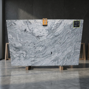 Dalles de granit blanc Viscon brossé flammé 2cm/3cm, design moderne, garantie à vie, pour cuisine de luxe et villa - Product Image 1