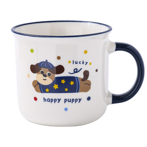 Ceramic Mug 350ml Cartoon Puppy Design Cute Drinkware For Coffee Milk Gift - Product Image 5