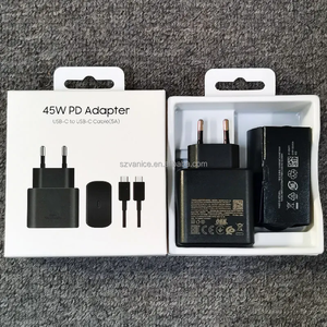 <span class=keywords><strong>Cargador</strong></span> Original con Enchufe Europeo de 45W para Samsung 45W, <span class=keywords><strong>Cargador</strong></span> Súper Rápido de para Samsung S22 + S21 <span class=keywords><strong>S20</strong></span> <span class=keywords><strong>FE</strong></span> Note 20 S23 - Product Image 1