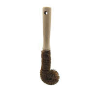 Brosse à vaisselle de cuisine naturelle de qualité supérieure à long manche en bambou bouteille d'eau tasse Pot brosse brosse de nettoyage en bois pour bouteille
