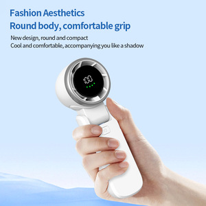 Ventilador de Cuello Plegable, Portátil, de Alta Velocidad, con Gran Potencia de Viento, Carga USB, Pantalla Digital, Mini Ventilador - Product Image 4