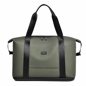 Sac de voyage de sport personnalisé en gros, grande capacité, séparation humide/sec, extensible, sac de week-end à main pour les courts séjours de remise en forme - Product Image 1