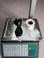 Échelle d'impression d'étiquettes de tickets WIFI sans fil à double fonction d'impression d'étiquettes de codes à barres