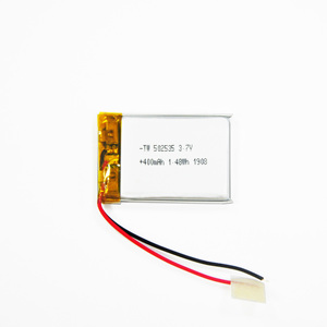 502535 400mAh <span class=keywords><strong>3</strong></span>,7 V hard case drone enrich power lithium polymer battery cells - Product Image 2