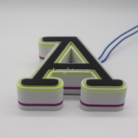 Nouvelle imprimante 3D industrielle grand format 800mm*800mm pour lettres en relief, plateau chauffant PLA, 5 couleurs à changement automatique, garantie 1 an, signalétique